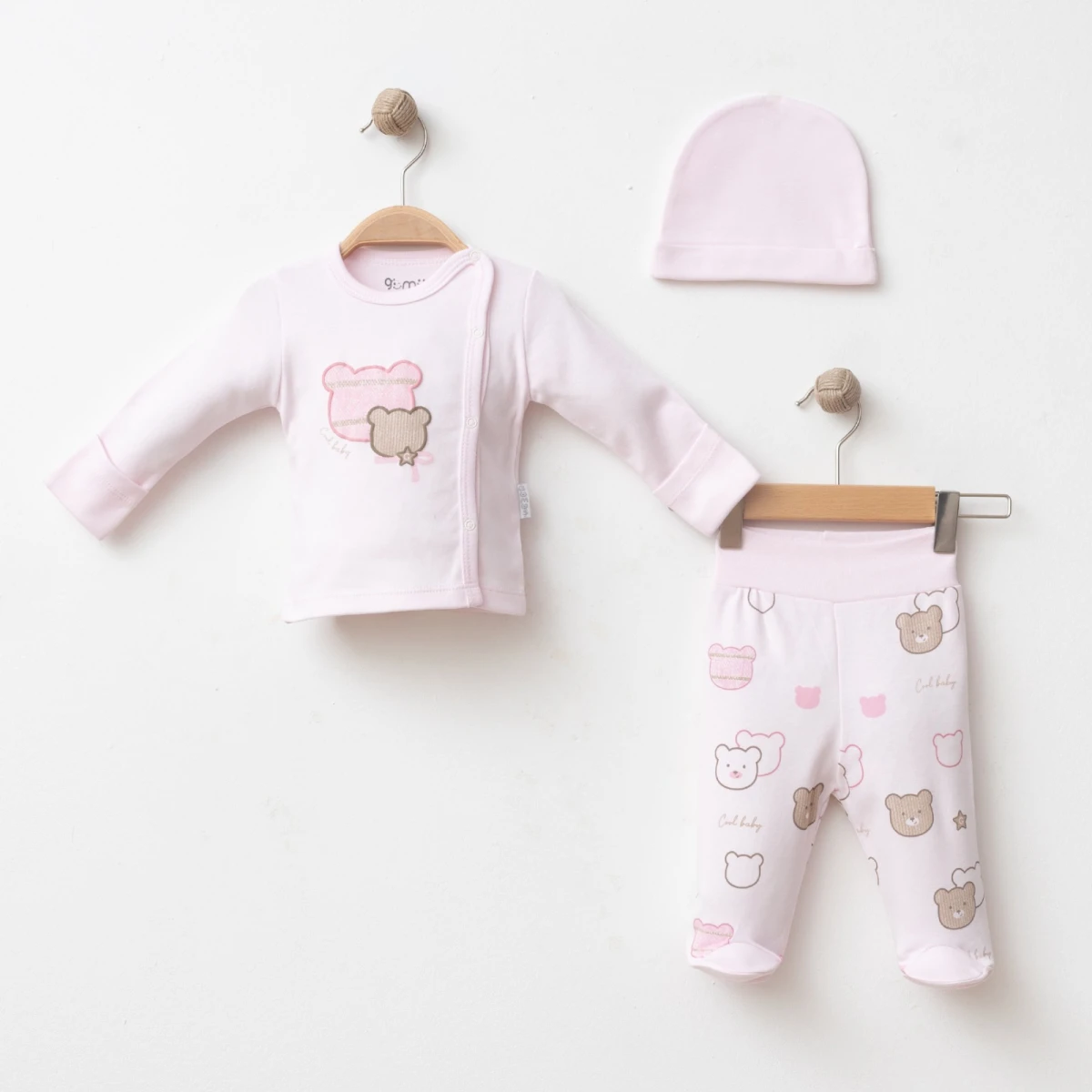 COOL BEAR  BASKILI 3\'LÜ TAKIM