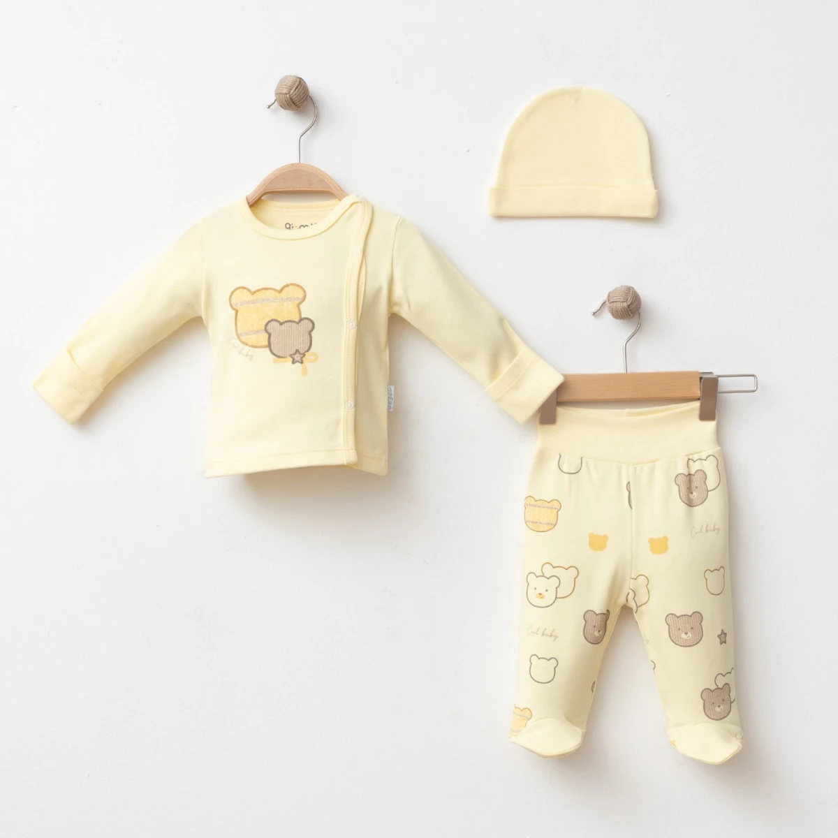 COOL BEAR  BASKILI 3\'LÜ TAKIM